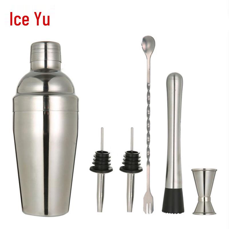 Stainless Steel Cocktail Shaker Set 550ML