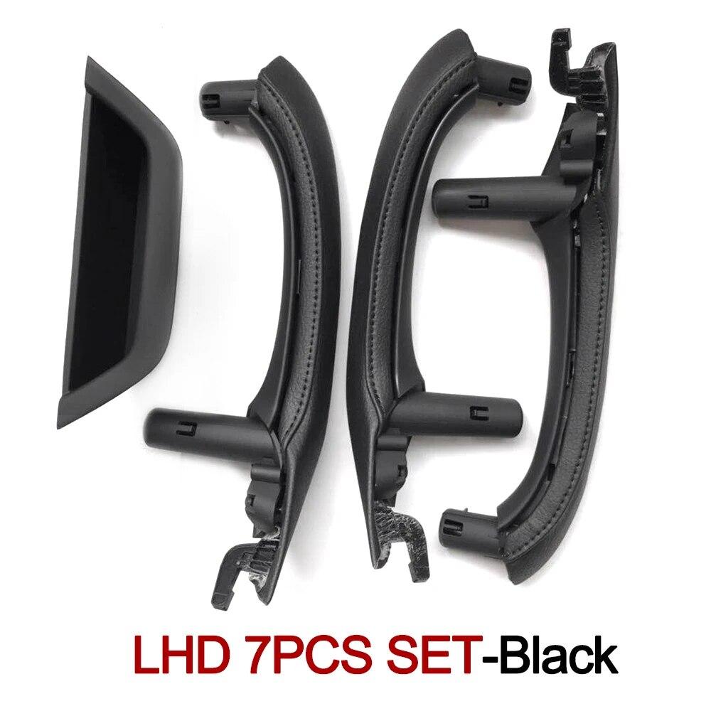 Links rechts Fahrer Auto Innentür Pull Griff Leder Abdeckung Set Montage Ersatz für BMW X3 X4 F25 F26 2010-2016