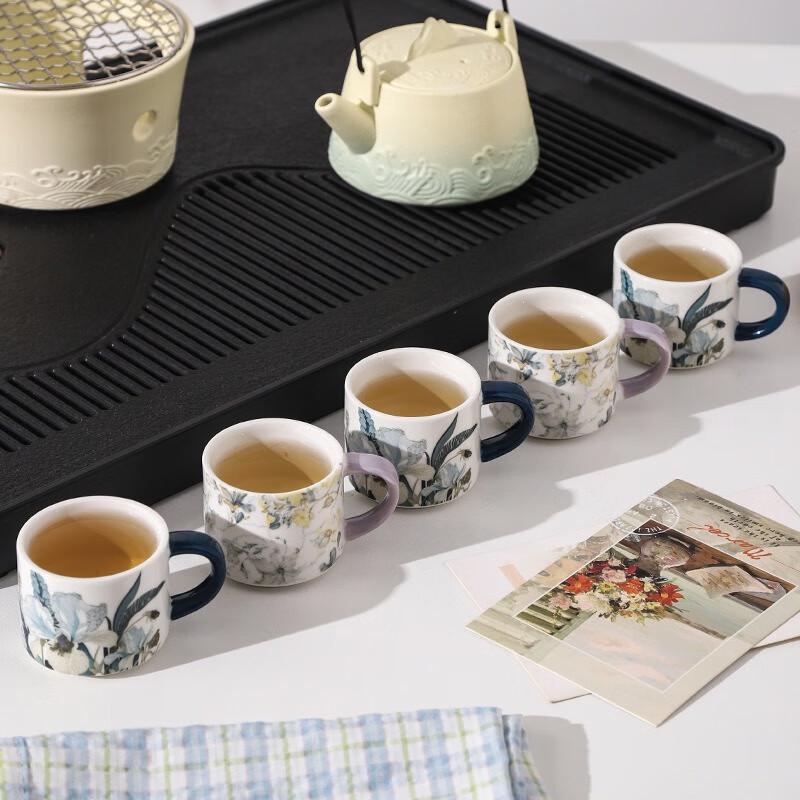MOZHOU New Chinese Ceramic Tea Cup Gift Set