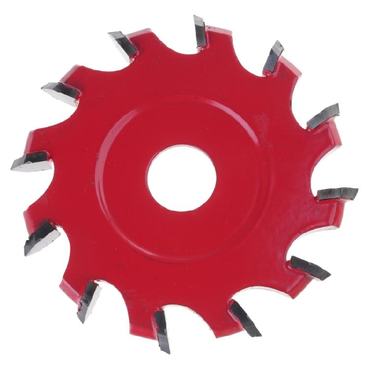 

V Shape 12T Slotted Saw Blade Open Aluminum Composite Panel Dia 100mm/3.94-inch 1