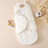 Newborn Swaddle Sleep Sack 350g Thick Cotton Baby Wrap Anti-Startle Infant Sleeping Bag