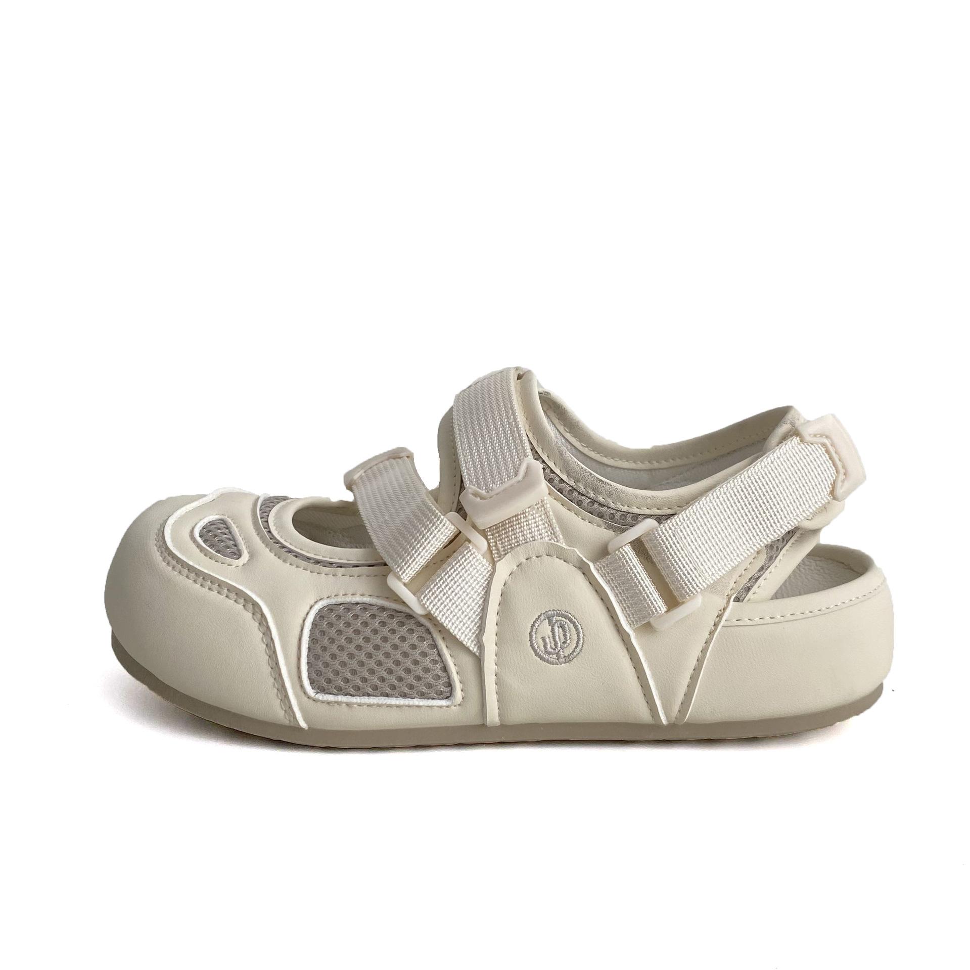 

Летние маленькие белые туфли на липучке из сетки, популярные дышащие уродливые милые кеды, женские универсальные повседневные туфли для моральной подготовки N2222 40