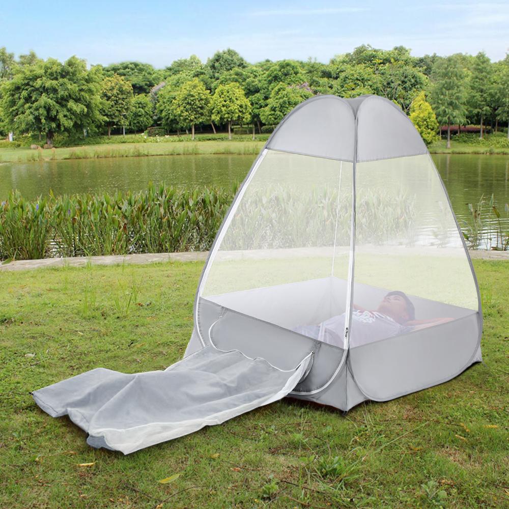 Outdoor Mosquito Net Meditation Camping Tent Single Sit in Free standing Shelter Cabana Quick Folding Camping Tent
