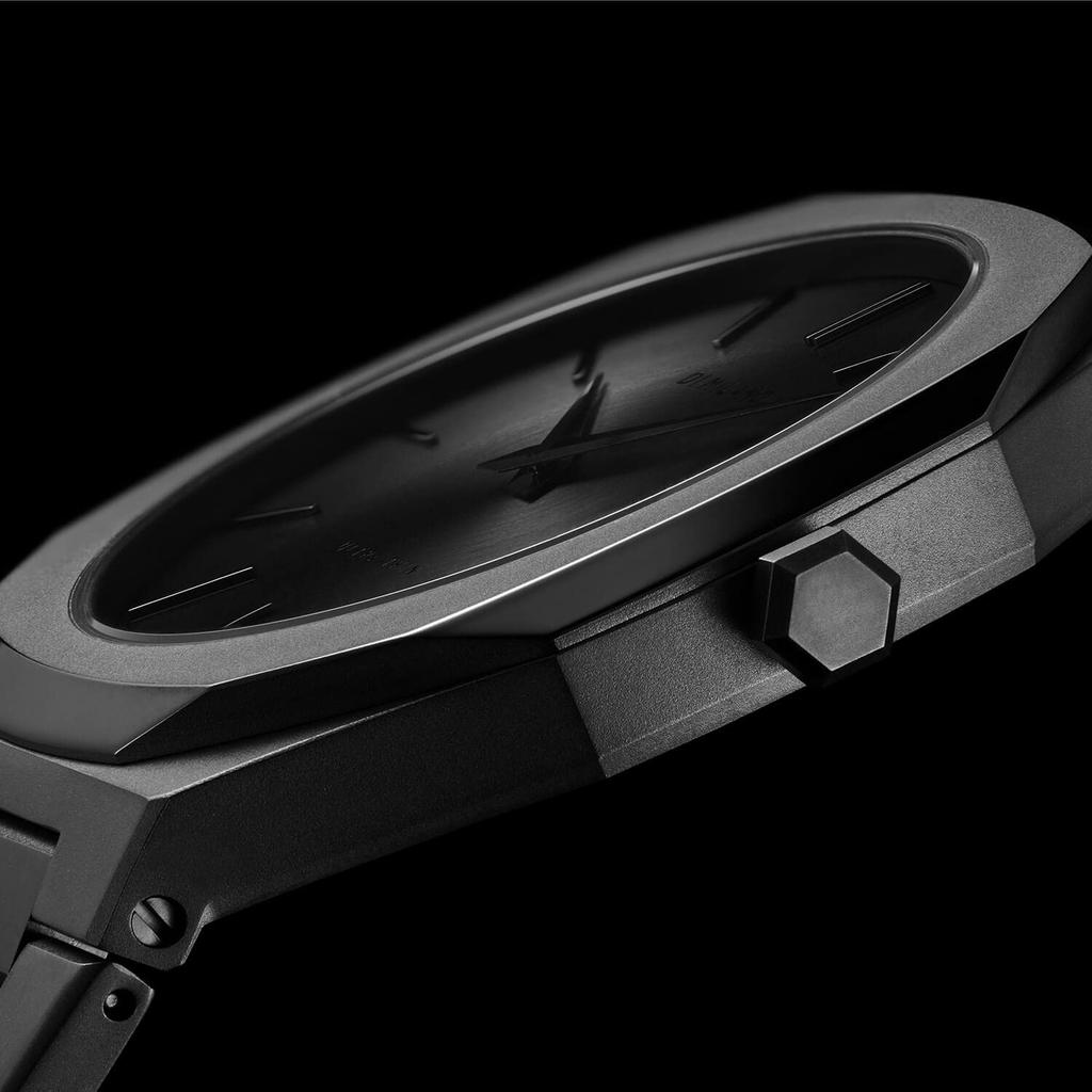 Autorizovaný distributor hodinek D1 Milano UTBJ22 Ultra Thin Anthracite 40mm Nerezový ocelový řemínek šedý [D1 MILANO] Pánské [ULTRA THIN]