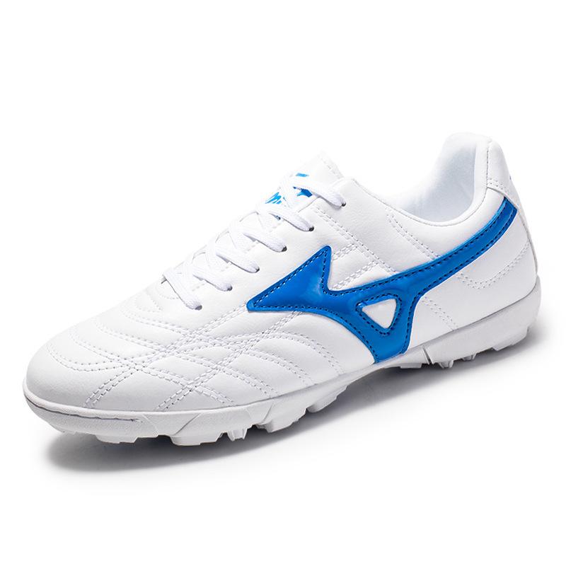 Shoes Youth Soccer Shoes Boys Non-slip Children Shredded Artificial Grass Nailed Leather Foot Students Girls Training