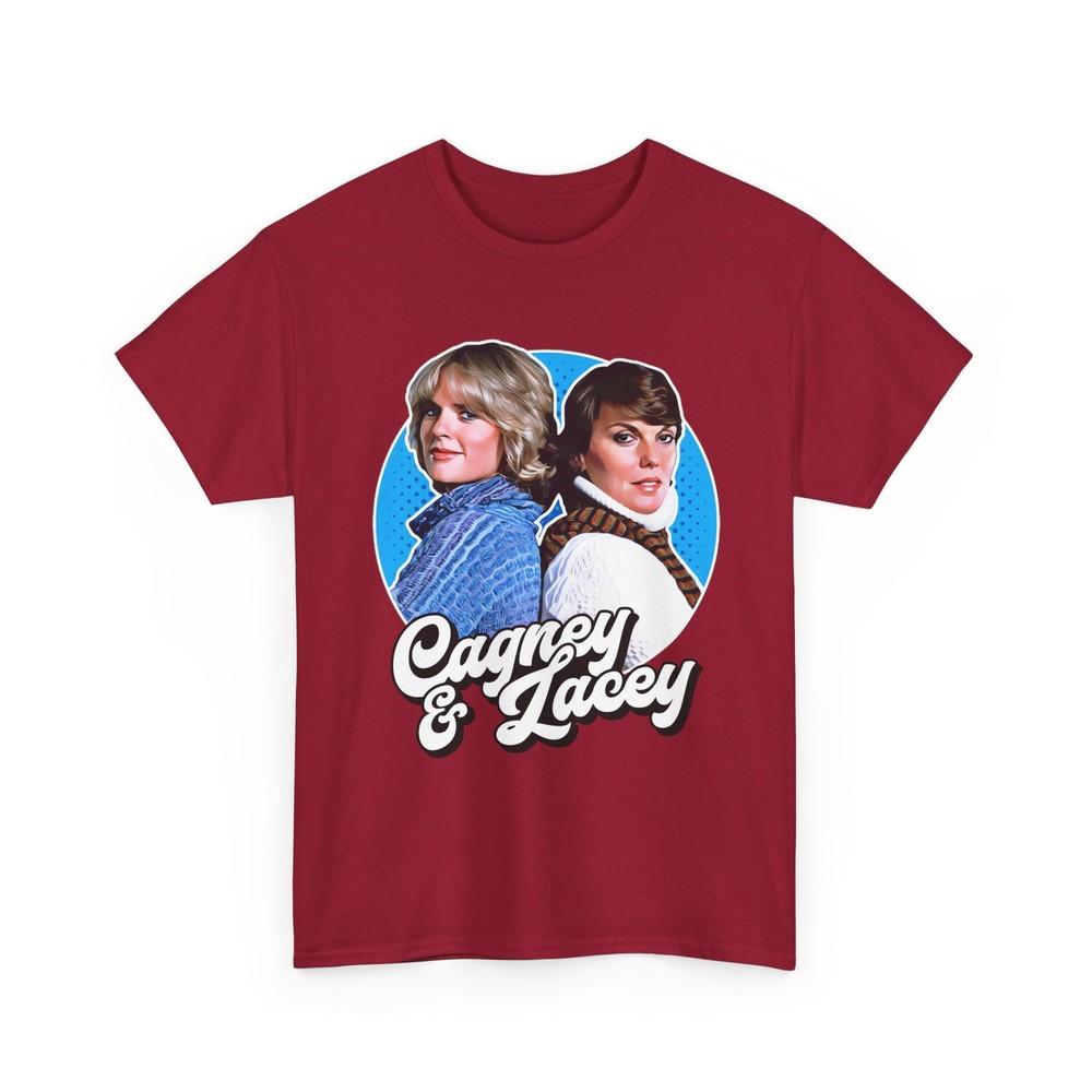 Cagney & Lacey Retro TV Show Tee, 80s Police Drama T-Shirt, Classic Cop Show Tee