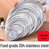 30CM Thickened 304 Stainless Steel Round Steamer Sheet