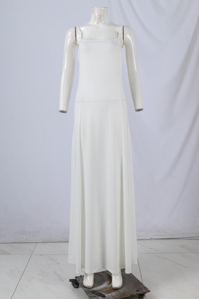 Damen Casual Fashion V-Ausschnitt Langarm Blumendruck Langes Kleid