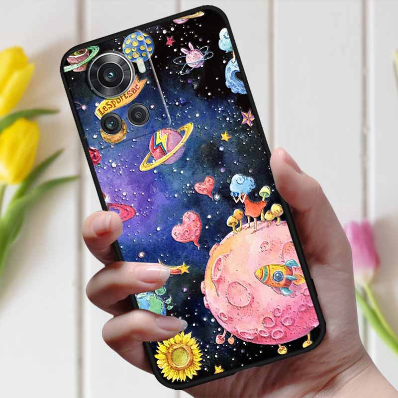 For Oneplus ACE Case Oneplus 10R 5G 3D Relief Cartoon Emboss Silicone Shockproof Cover For Oneplus 10 R Ace Case Coque Bumper