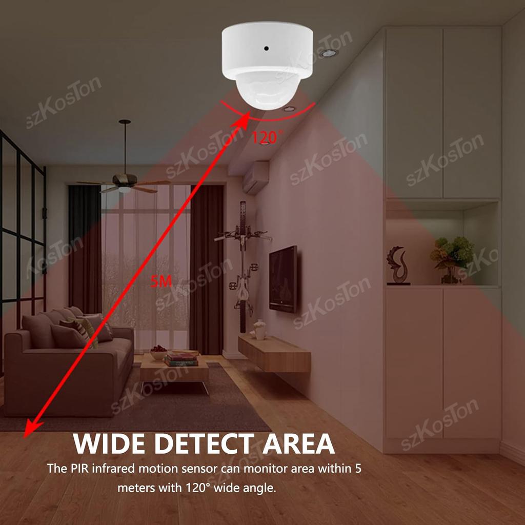 Smart ZigBee PIR Motion Sensor eWelink APP Mini Human Body Presence Detector Security Protection for Home Assistant Zigbee2MQTT