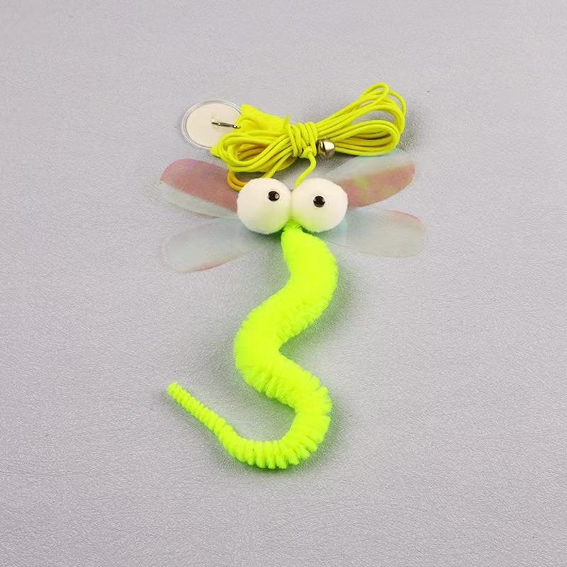 Hanging Cat Toys, Door-hanging Cat Toys, Biting Elastic Rope Cat Toys, Feather Cat Toys, Pet Supplies