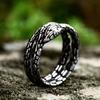 Stylish Snake-shaped Men's Jewelry Ring