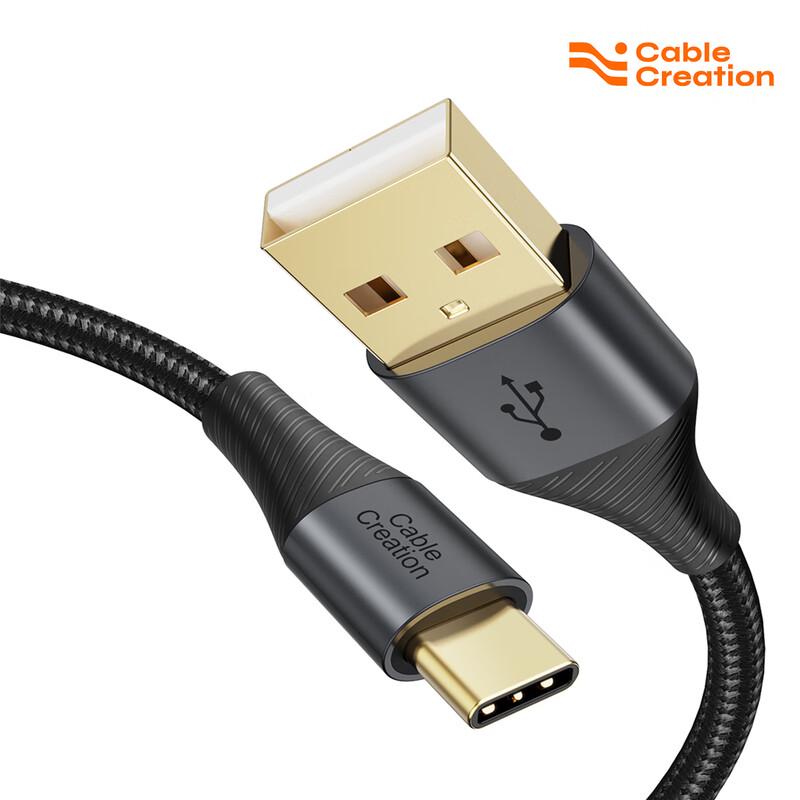Кабель Cable Creation USB2.0 на Type-C для быстрой зарядки и передачи данных