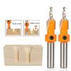 Woodworking Alloy Head Countersink & Step Drill for Self-Tapping Screws