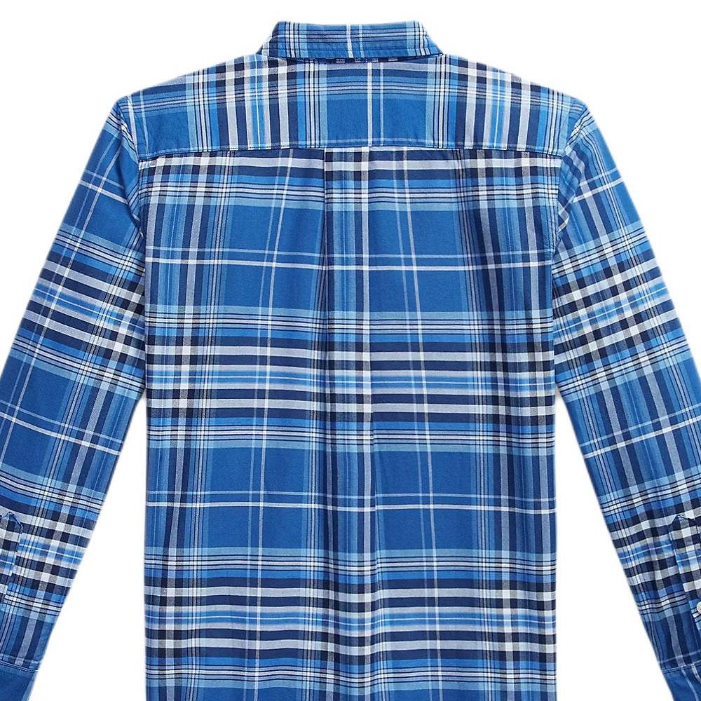Polo Ralph Lauren Casual Shirt Plaid Cotton Oxford Button Down Long Sleeve Kids Tops 323A96284-001