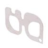 Stainless Steel Leather Cutting Guide Circle Ruler Rounded Corner Template for Leather Artisans and Professional