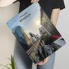 Thailand Bangkok Cityscape Metal Wall Art Modern Home Decor Living Room Hanging Decoration Painting