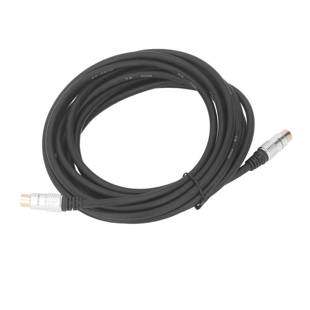 TV9.5MM Male To Female Adapter Cord RG59U Coaxial Closed Circuit Cable for Satellite TV Set Top Box 5 Meter