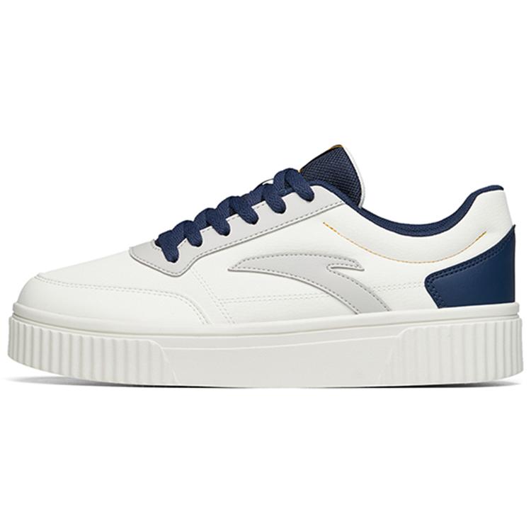 

Anta Life Collection Обувь-печенье Прочная Дышащая Низкий верх Обувь для скейтборда Белый Серый Синий 43