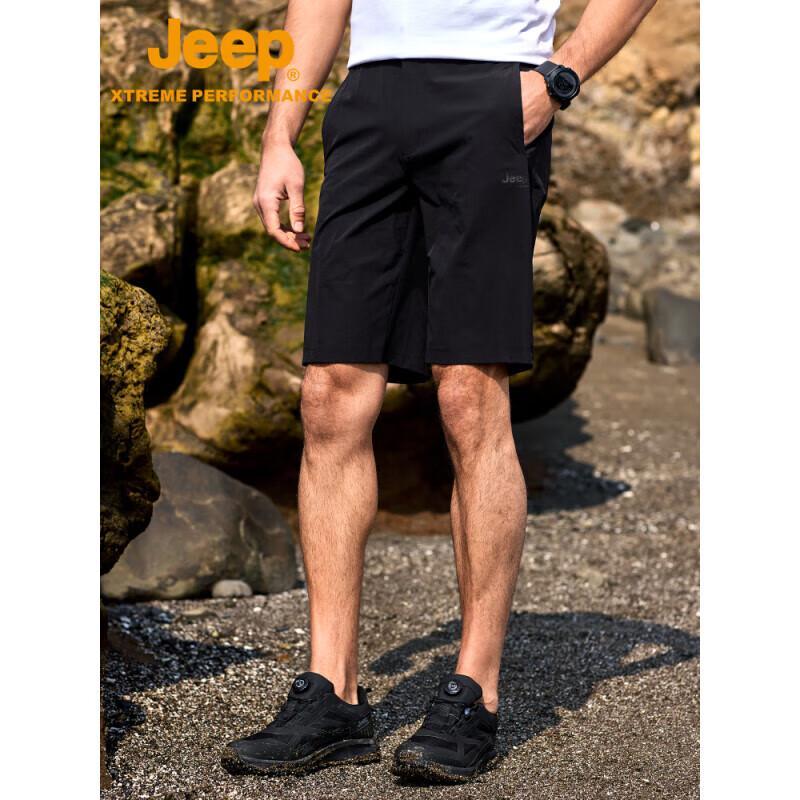 Jeep Men's 2025 Breathable Quick-Dry Outdoor Shorts