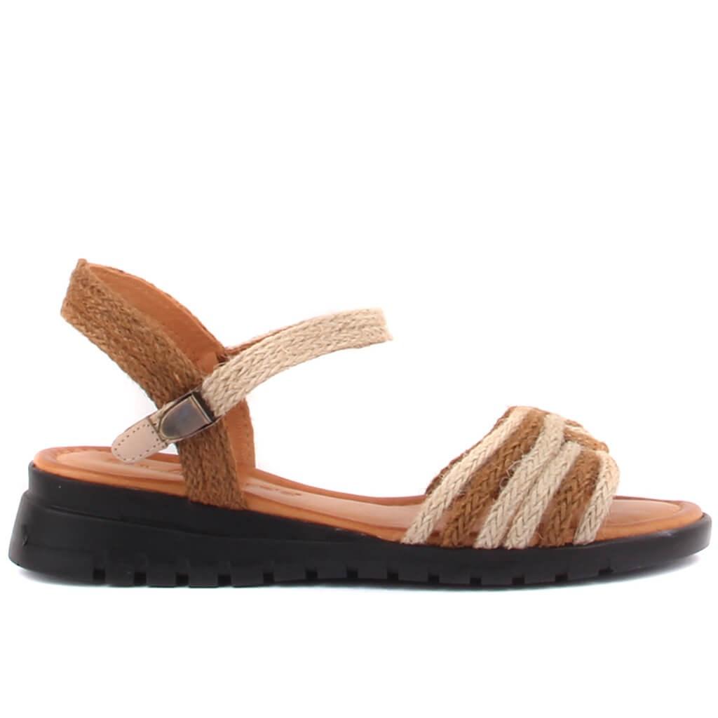 

Sail Lakers - Бежевые, желто-коричневые женские сандалии с пряжкой 37 разноцветный