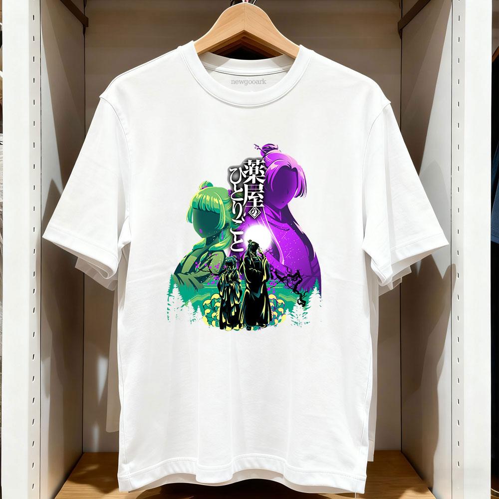 

RoUnisextic Apothecary Diaries Essential TShirt Harajuku Anime Women Unisex Vintage Printed Tshirt Cotton Oneck Adult Tops Tee S
