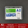 ID Card Holder with Lanyard for Work, Exhibition, and Student Badges