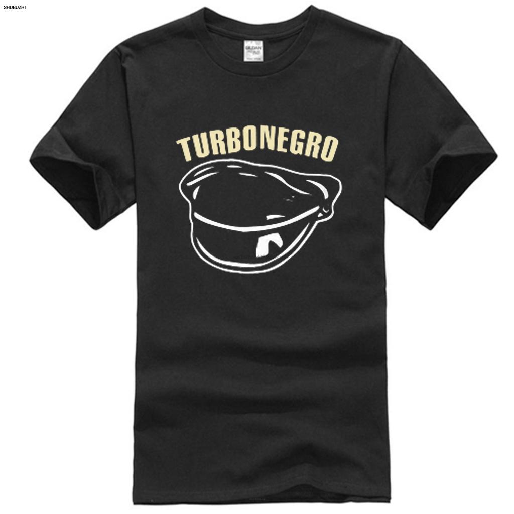 TURBONEGRO KAPELUSZ LOGO tekst USE świeci w ciemności Oficjalny Zespół Punkowy Rock Vintage Unisex Damski Unisex Moda koszulka