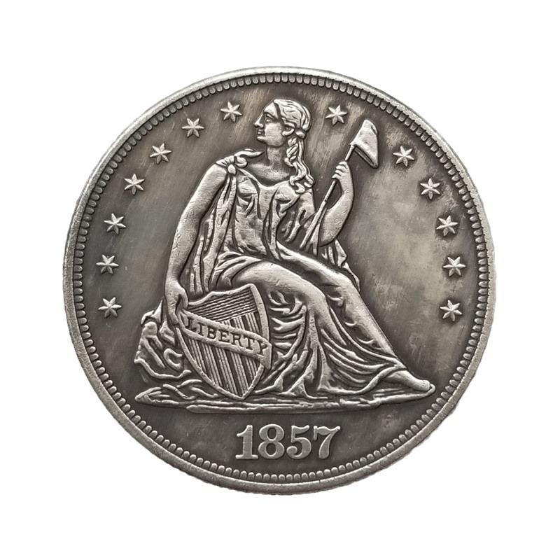 

1857 США Соединенные Штаты Памятные Коллекционные Сувенирные Монеты