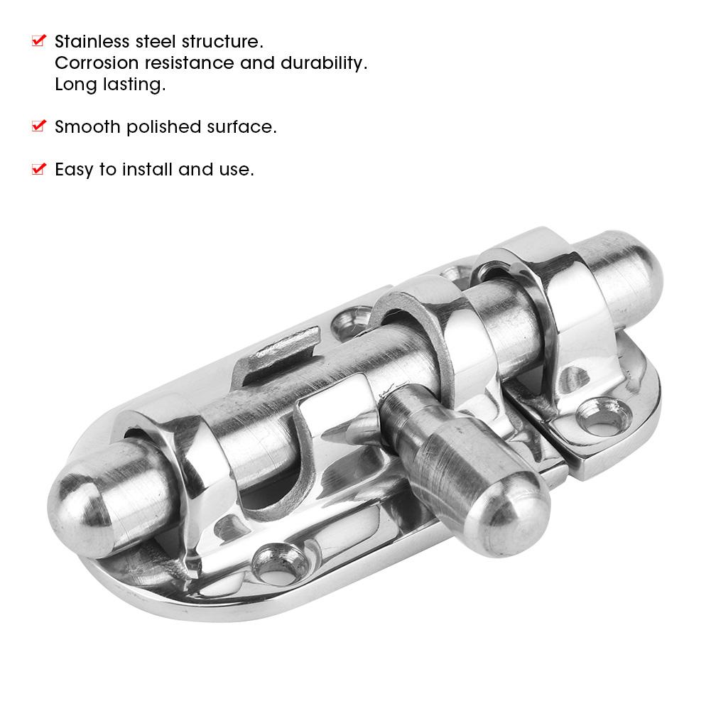 Barrel Stainless Steel Marine Boat Cabin Door Lock Marine Handware Fittings