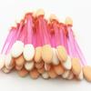 100pcs New Disposable Eyeshadow Brush Set, Dual Sided Sponge Nylon Brushes for Eye Makeup Application