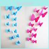 Papillon réaliste 9cm Art Mural 3D Aimant de Réfrigérateur PVC Accessoire Décoration Maison