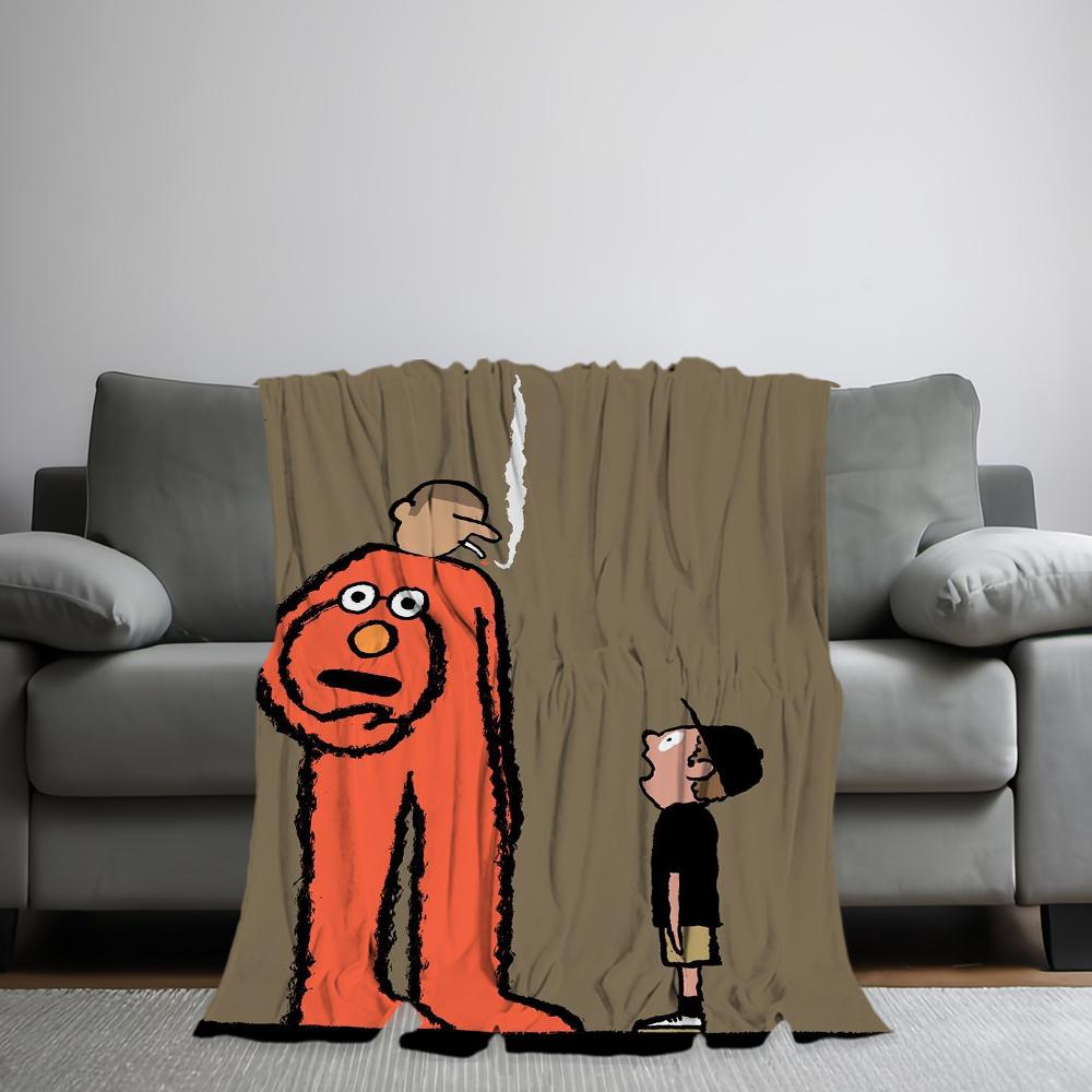 Art J-Jean J-Jullien Printed comfortable and soft sofa, living room bed, bedroom blanket suitable for travel and gifts