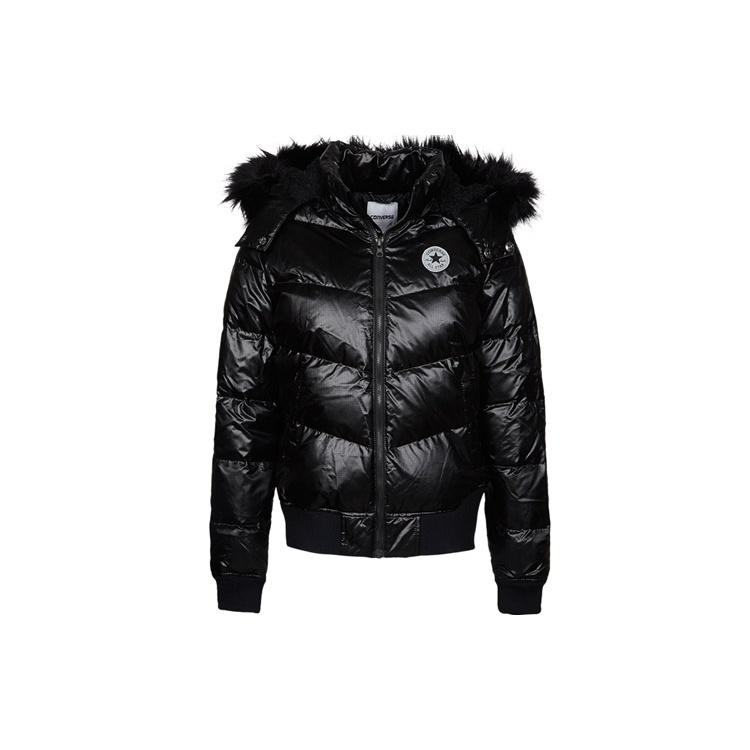 (WMNS) Converse Down Jacket Asia Sizing Black Women s 10002882-A03 M