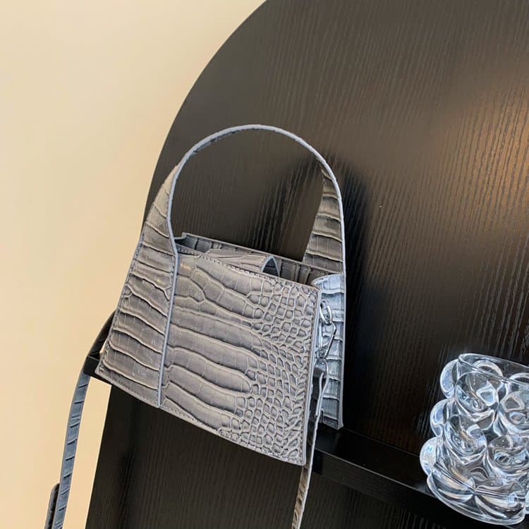 Fashion Crocodile Pattern Women's Handbag Shoulder Messenger Bag