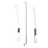 Pull Rod and Dual Spring Governor Kit for 168F 170F Engine Types Used Across Generator Pump Tiller and Concrete Trowel Systems