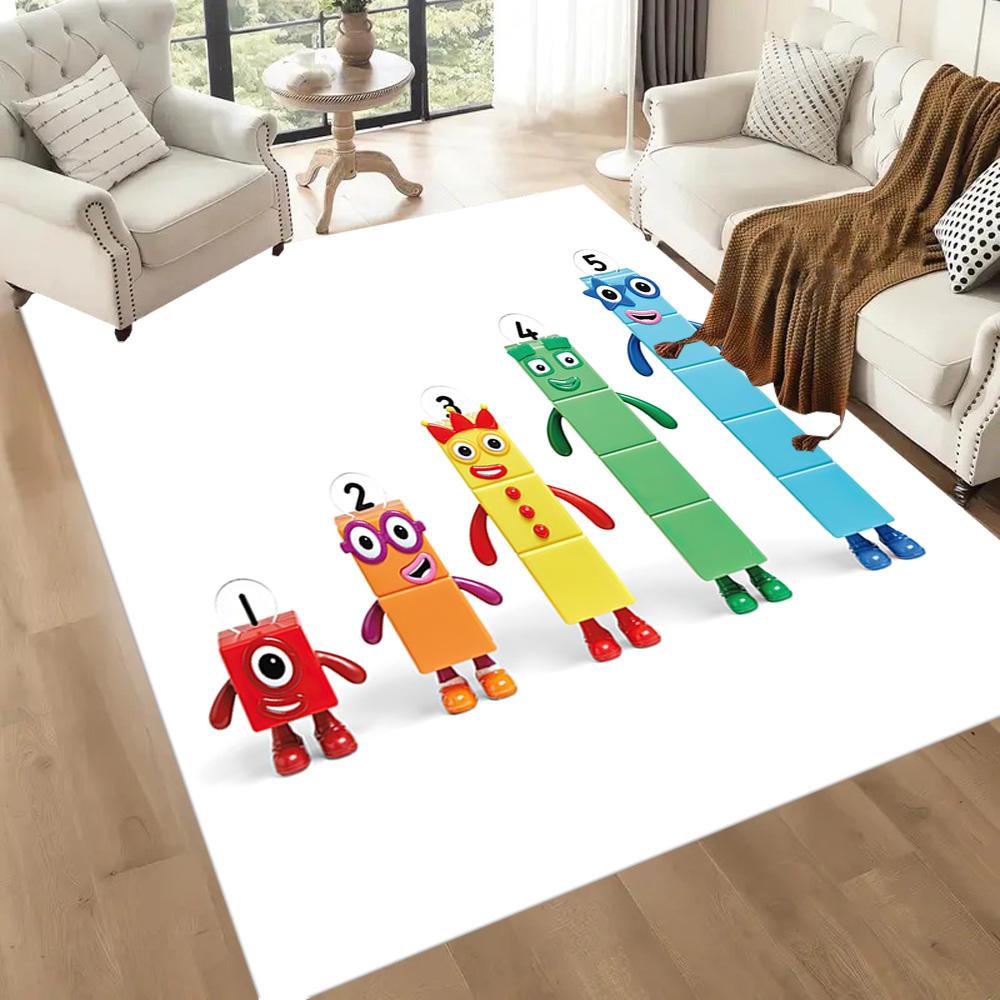 Numberblocks Carpet Perfect For Decorate Room Living Rooms Balcony Study Room Antislip Carpet Office Home Decor Birthdaychristmas Gift
