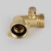 Brass Angle Valve Connector With Switch For Garden Hose Irrigation Quick Coupling Fitting Garden Watering Systems Leak Proof