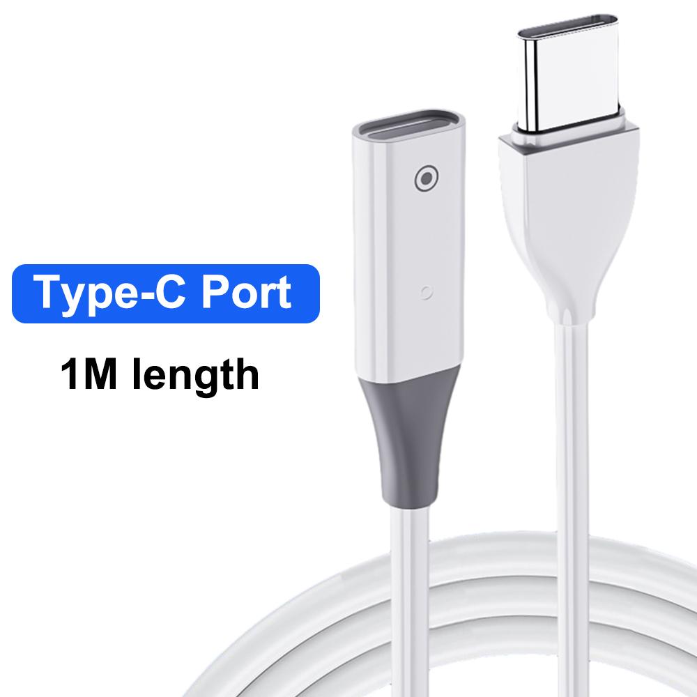 

Адаптер для зарядного устройства Fonken Stylus USB A/Type-C Зарядный кабель «папа-мама» со световым индикатором для Apple Pencil 1st Type-C Interface белый