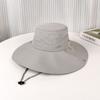 Full Face Protection Sunscreen Bucket Hat Men'S Summer Outdoor Fishing Visor Big Brim Uv Protection Quick Drying Hat