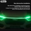 Car LED Hood Light Strip For Jeep Grand Cherokee Commander Wrangler Daytime Running Lights Start Scanning Lamp Accessories