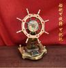 Pilot Ship Wheel Compass Rotating Ornament Brass Craft Company Office Decoration One Piece Dropshipping