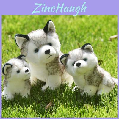 Cuddly Husky Plush Doll Soft Toy For Childrens Christmas Delight