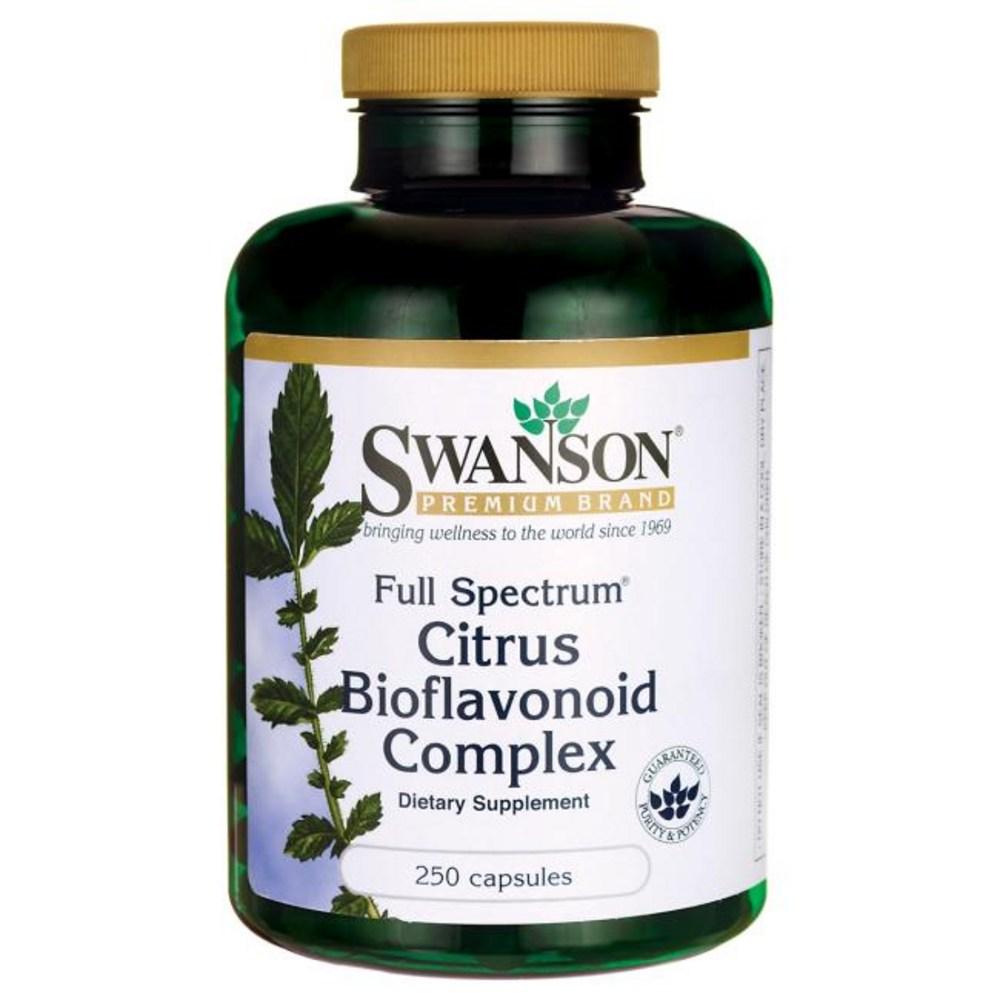 Swanson Full Spectrum Citrus Bioflavonoid Complex Capsules 1 Pcs 250 Tablets