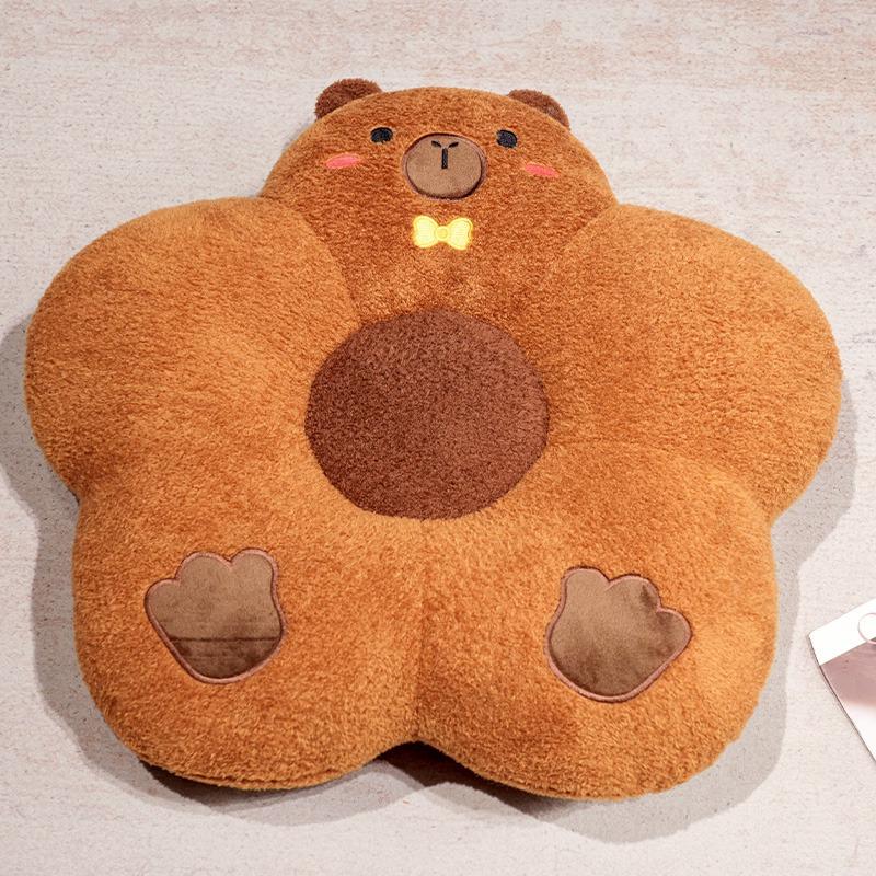 New 40/60cm Animal Plush Pillow Cute Kapibala Husky Panda Chicken Soft Cushion Doll Warm Hand Home Decor Kids Toys Birthday Gift