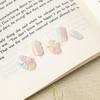 Too Cool For School Real Wear Nail Tips Round Square Cotton Candy