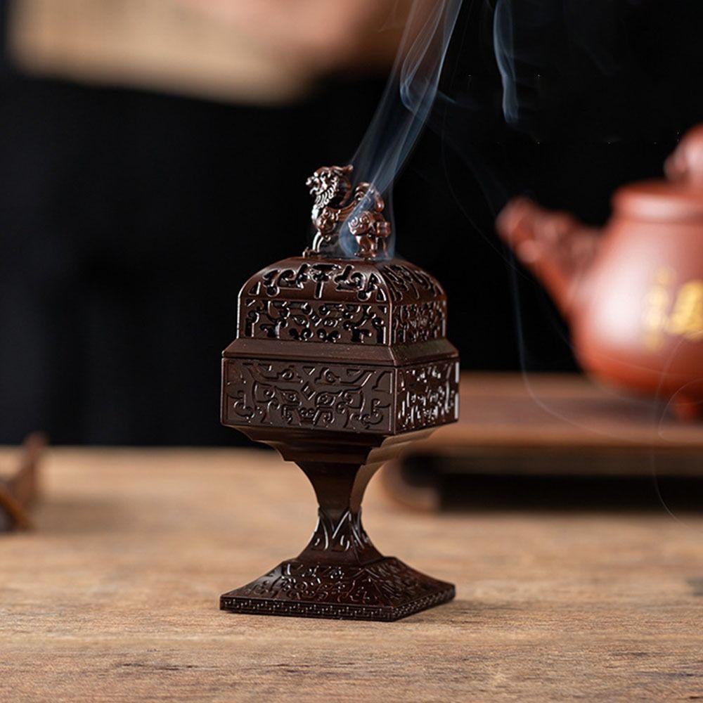 Pi Xiu Small Incense Censer Square Aroma Burner Durable Incense Stick Burner  Office Decoration
