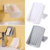 Soap Dish for Shower, Self Wall Mounted Soap Dish Holder with Drainage, Soap Holder for Bathroom and Kitchen