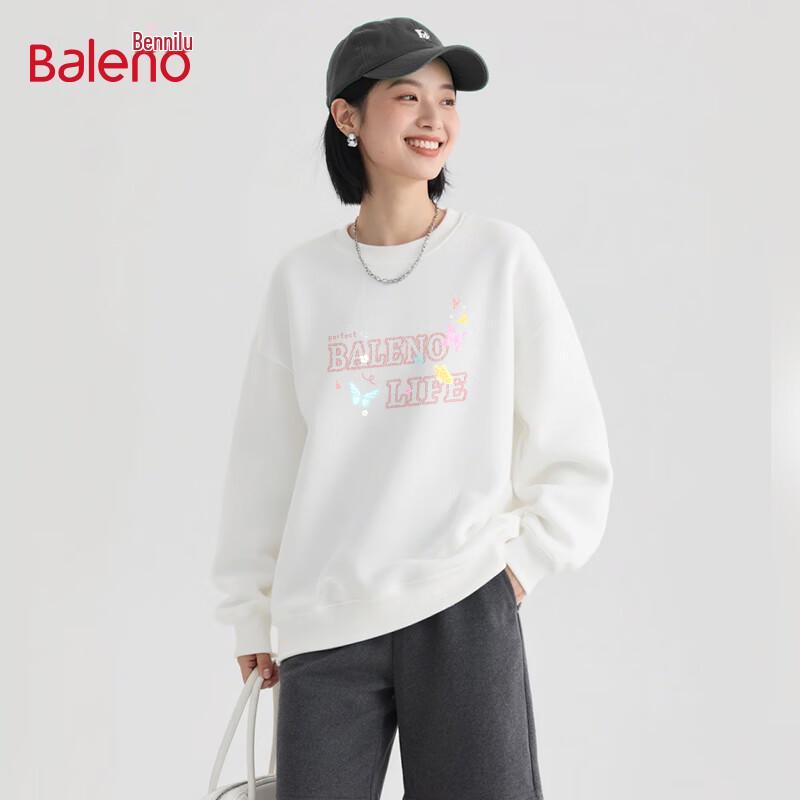 

Baleno Women s Trendy Graphic Crewneck Pullover L