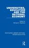 The Universities, Education and the National Economy Book